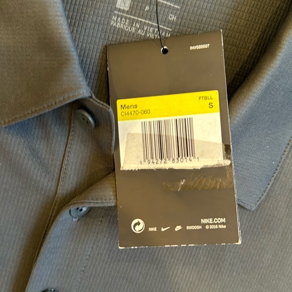 Nike Men’s Dri-Fit polo (dark gray) - Picture 3 of 3